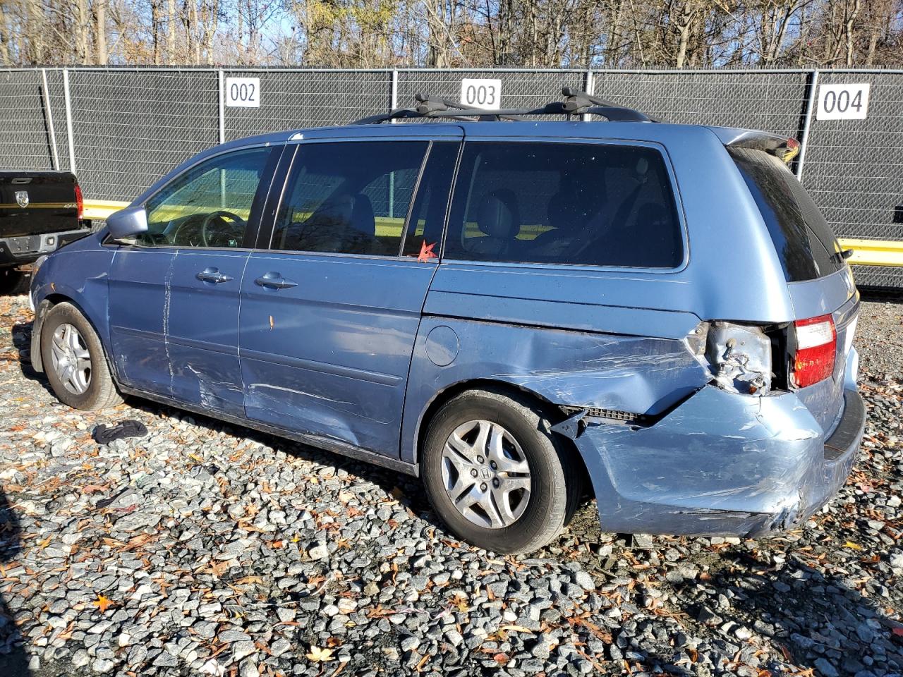 Lot #3006626387 2007 HONDA ODYSSEY EX