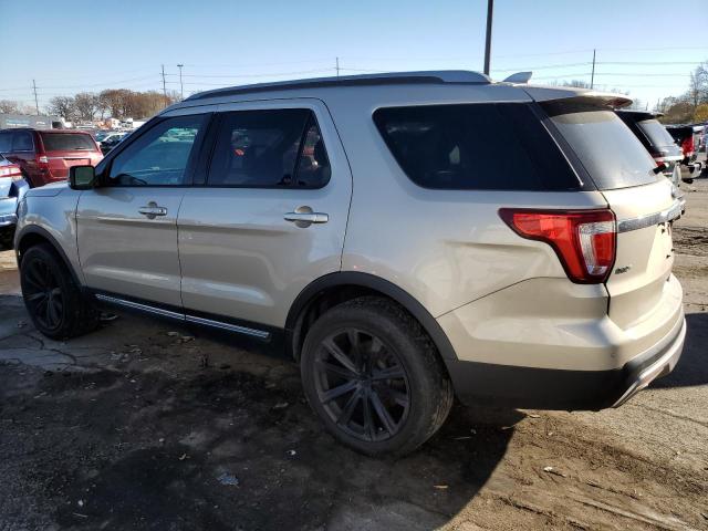 FORD EXPLORER X 2017 tan  gas 1FM5K8D88HGA10210 photo #3