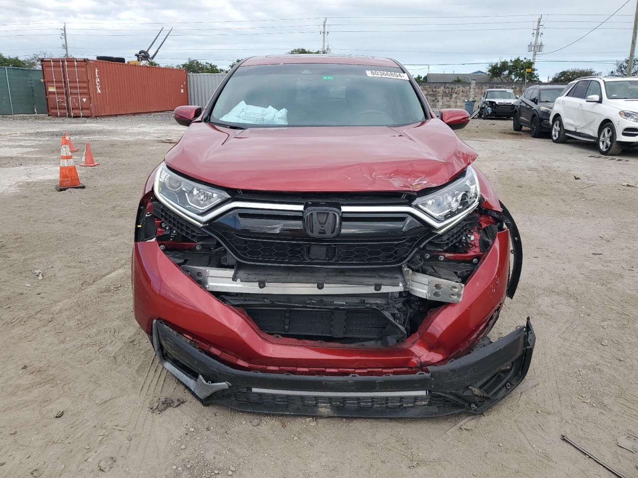 Lot #3030746099 2021 HONDA CR-V EX