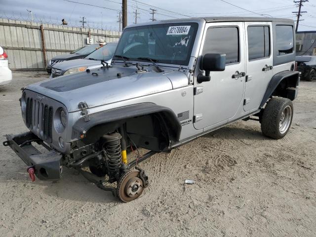 JEEP WRANGLER U 2014 silver 4dr spor flexible fuel 1C4BJWDG7EL172080 photo #1