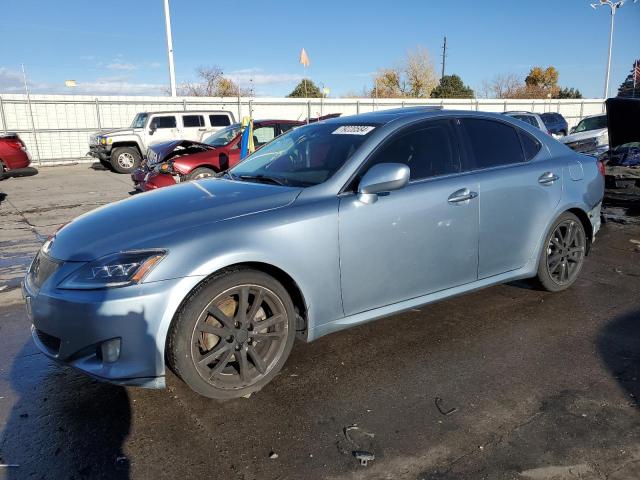 LEXUS IS 250 2008 blue  gas JTHBK262082068837 photo #1