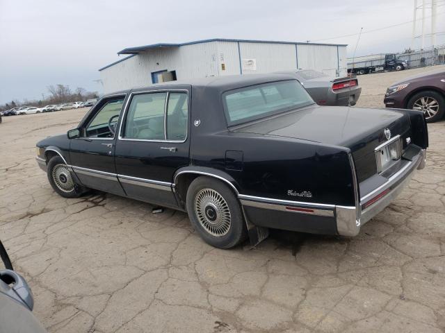 CADILLAC DEVILLE 1991 black sedan 4d gas 1G6CD53B5M4290684 photo #3