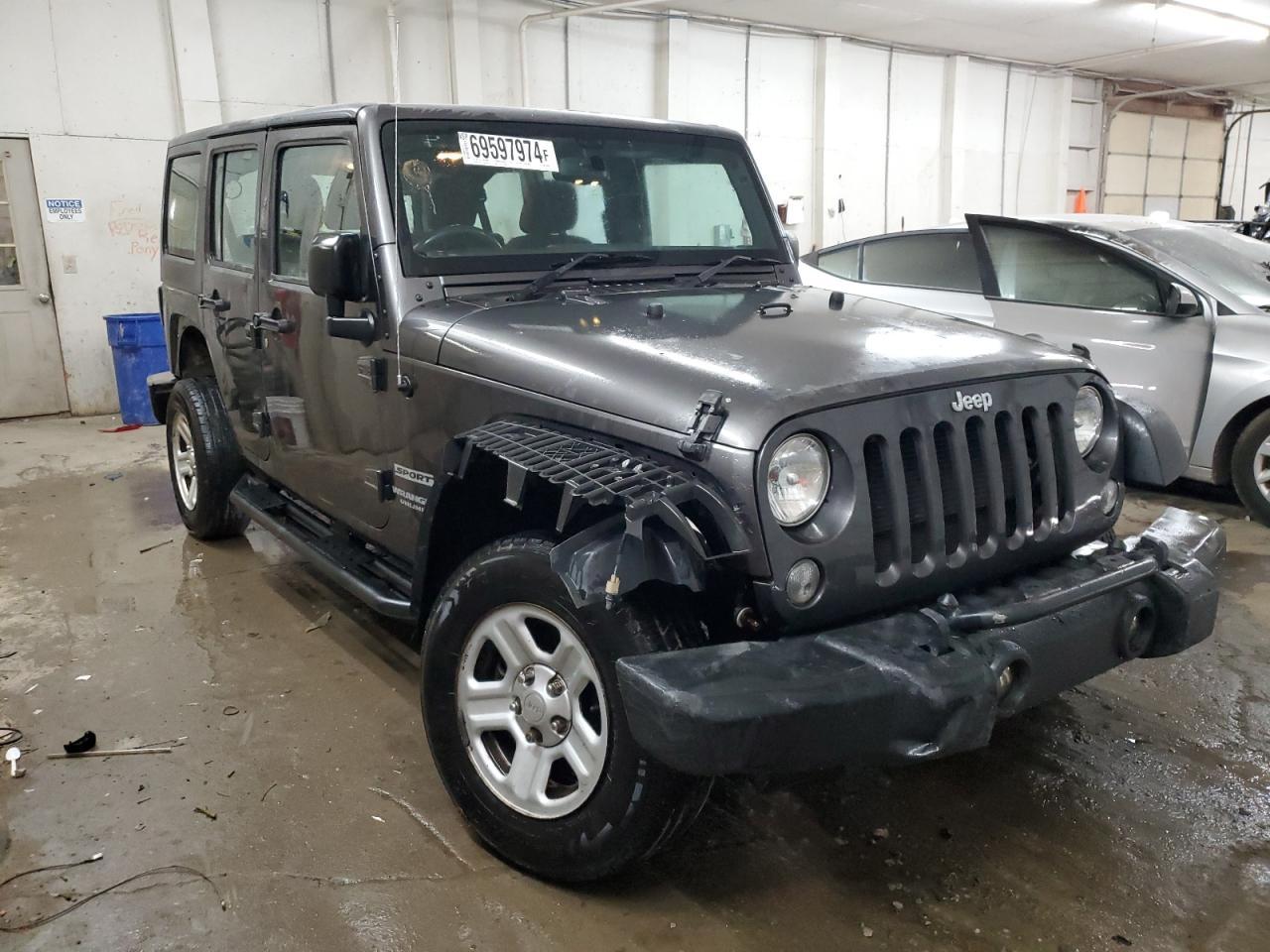 Lot #2993964307 2016 JEEP WRANGLER U