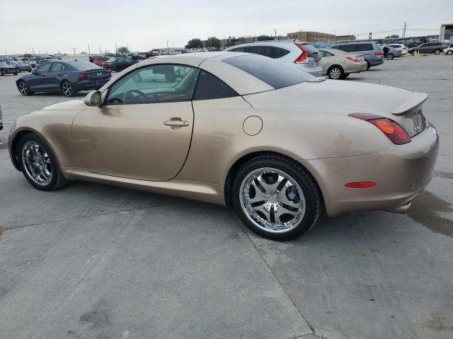 LEXUS SC 430 2002 beige converti gas JTHFN48Y220033399 photo #3