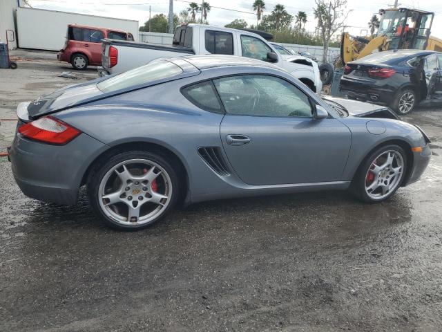 PORSCHE CAYMAN S 2006 gray  gas WP0AB29846U785806 photo #4