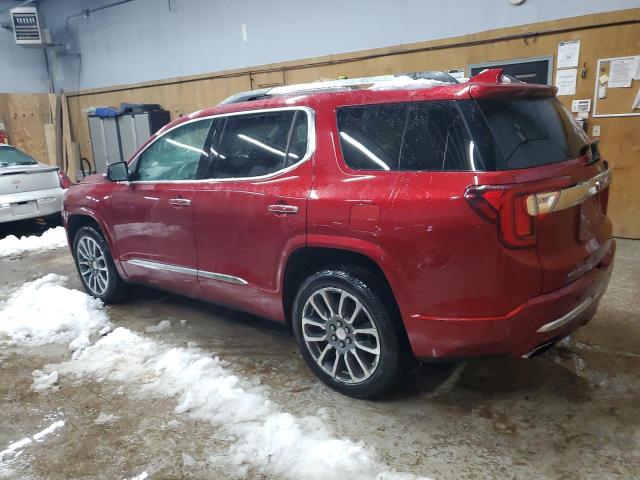 GMC ACADIA DEN 2021 red  gas 1GKKNXLS8MZ204938 photo #3