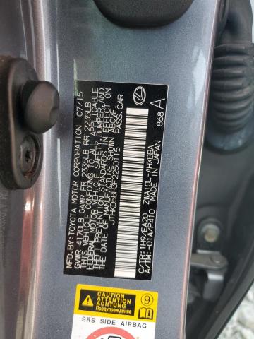 2015 LEXUS CT 200 JTHKD5BH3F2250115