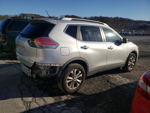 NISSAN ROGUE S 2015 silver  gas KNMAT2MV1FP519264 photo #4