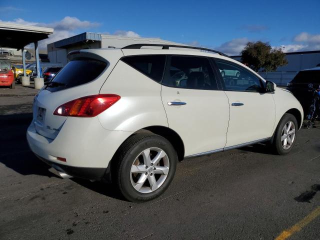 NISSAN MURANO S 2009 white  gas JN8AZ18W39W214407 photo #4