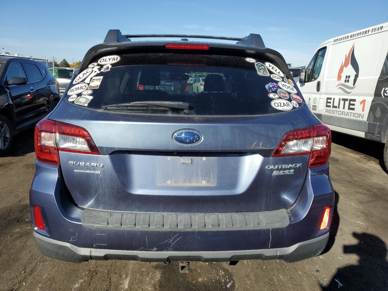 Lot #2994382106 2015 SUBARU OUTBACK 2.