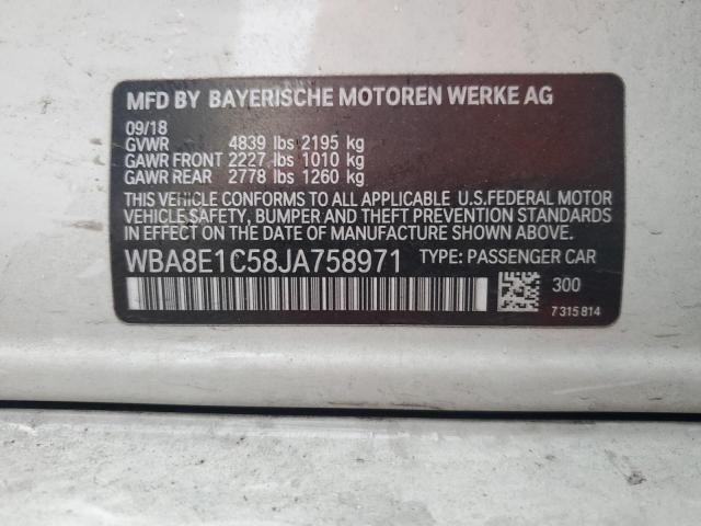 VIN WBA8E1C58JA758971 2018 BMW 3 SERIES no.13