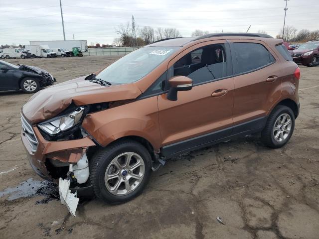 FORD ECOSPORT S 2018 orange  gas MAJ6P1UL9JC213681 photo #1