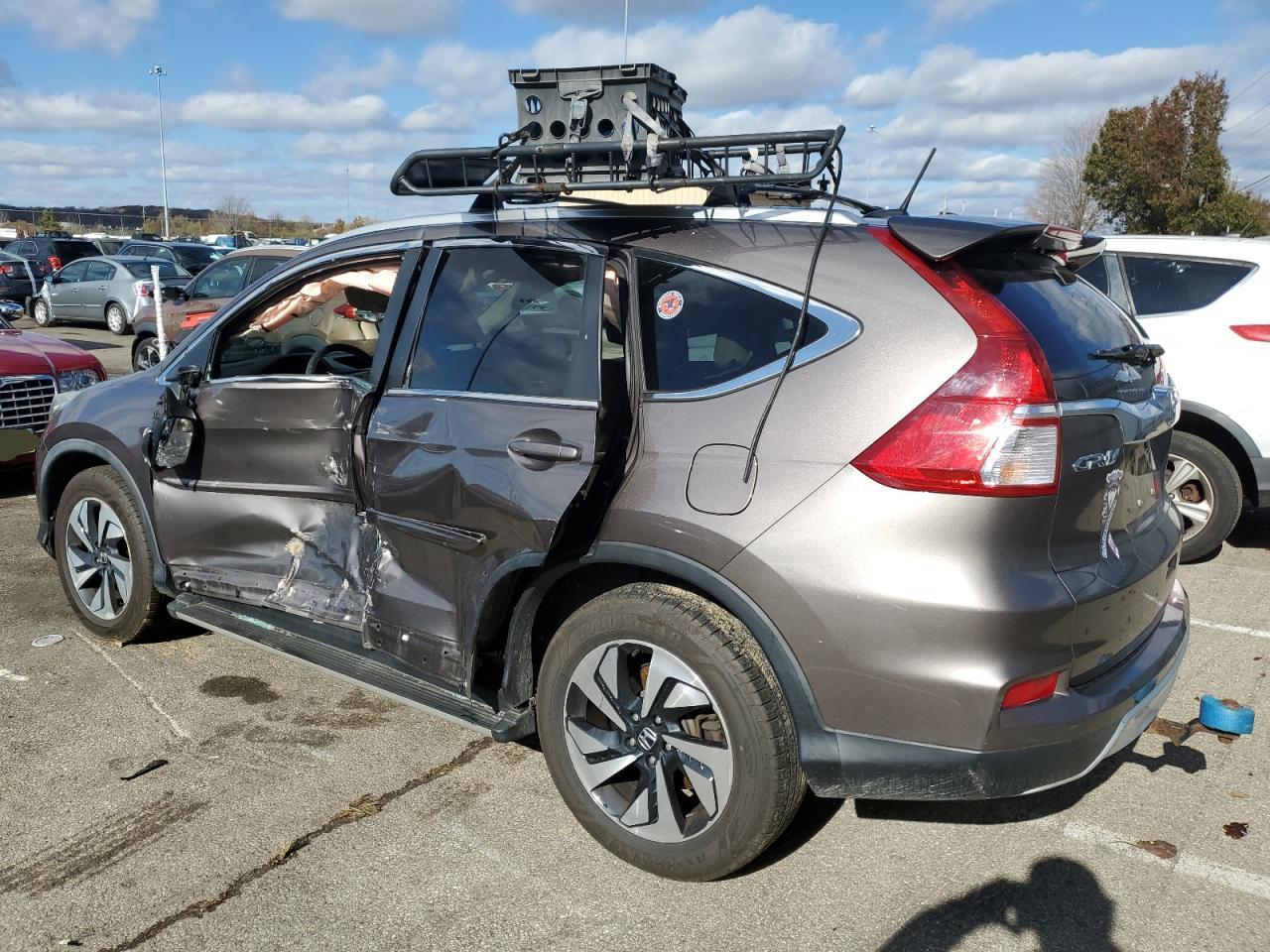 Lot #2989045600 2015 HONDA CR-V TOURI