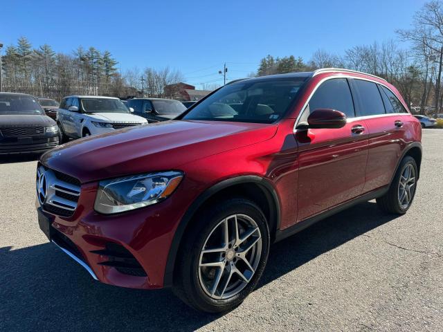 MERCEDES-BENZ GLC 300 4M 2016 red 4dr spor gas WDC0G4KB7GF012908 photo #3