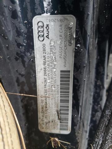 2012 AUDI A7 PRESTIG #3293327428