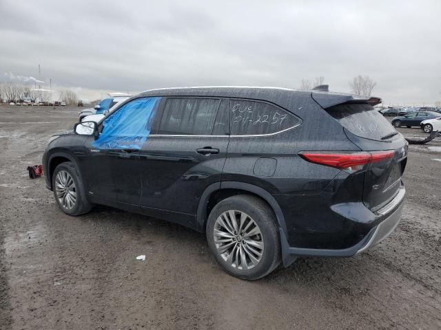 Vin: 5tdebrch5ms025629, lot: 82902414, toyota highlander hybrid platinum 20212