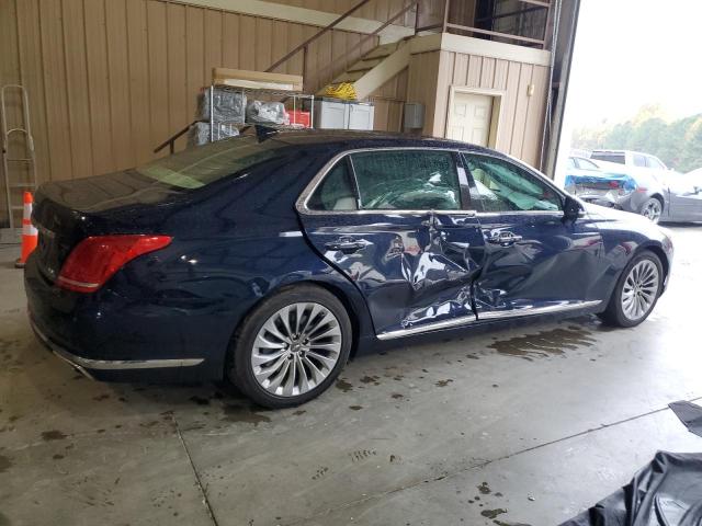 GENESIS G90 PREMIU 2018 blue  gas KMHG34JA8JU042118 photo #4