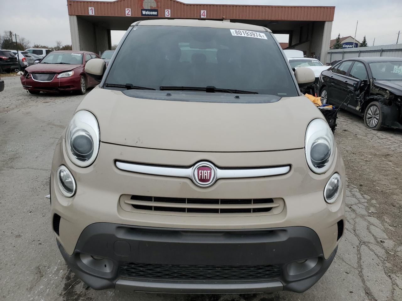 Lot #2986646076 2014 FIAT 500L TREKK