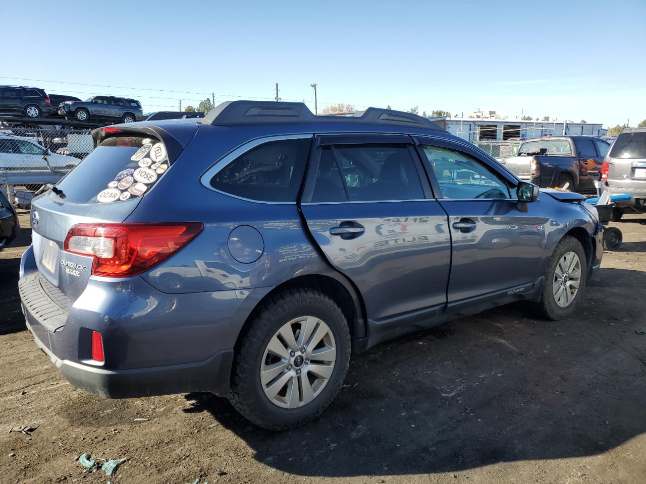 Lot #2994382106 2015 SUBARU OUTBACK 2.