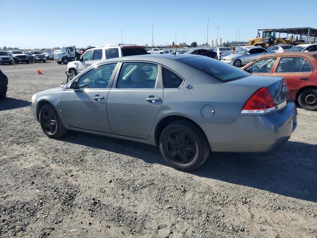 CHEVROLET IMPALA LS 2008 gray sedan 4d flexible fuel 2G1WB58K681341063 photo #3