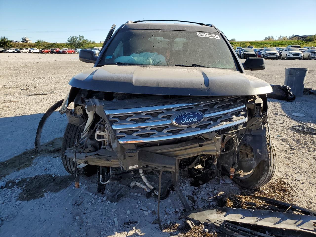 Lot #3050555105 2018 FORD EXPLORER X