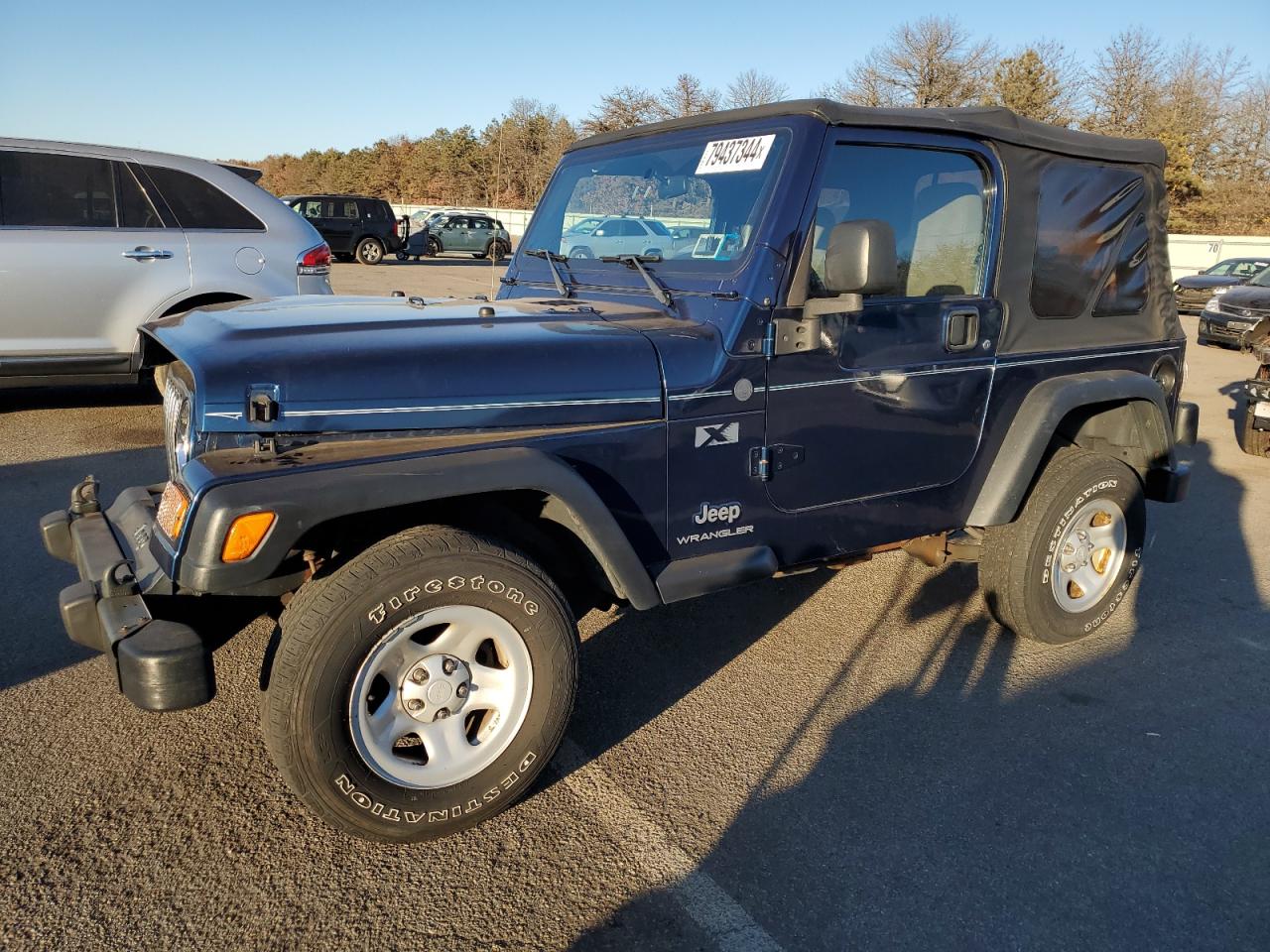 Lot #3024367593 2004 JEEP WRANGLER X