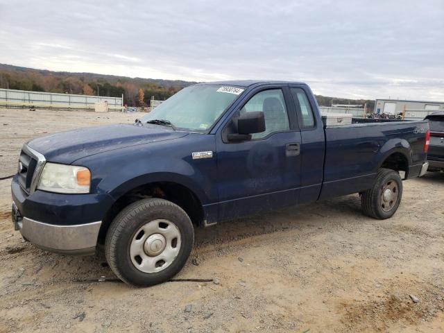 FORD F150 2004 blue pickup gas 1FTVF14514NB81165 photo #1