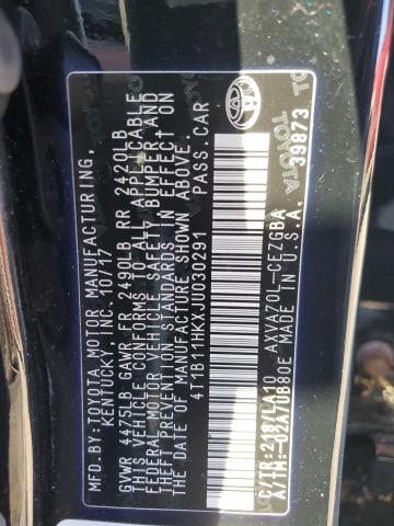 2018 TOYOTA CAMRY L - 4T1B11HKXJU030291