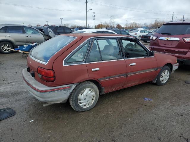 MERCURY TRACER 1989 red  gas 3MABM1259KR650105 photo #4