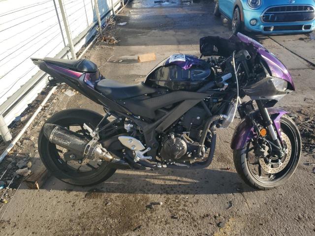 YAMAHA YZFR3 A 2023 purple  gas MH3RH18Y2PK009847 photo #1