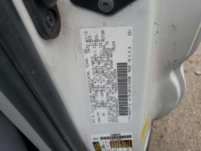 VIN 5TFTX4CN2DX034297 2013 Toyota Tacoma, Access Cab no.13