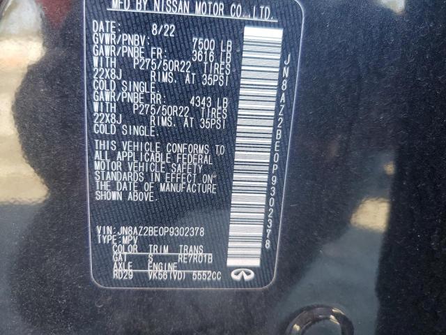 2023 INFINITI QX80 SENSO JN8AZ2BE0P9302378