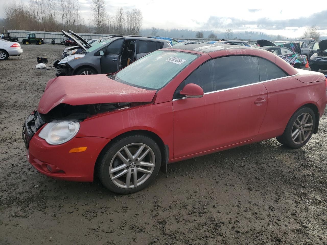 Lot #3044626199 2008 VOLKSWAGEN EOS LUX