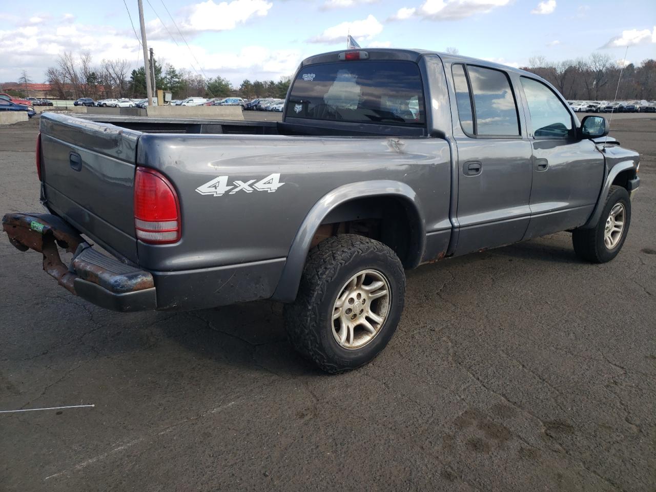 Lot #2976529595 2004 DODGE DAKOTA QUA