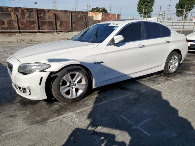 BMW 528 I 2014 white sedan 4d gas WBA5A5C58ED510813 photo #1