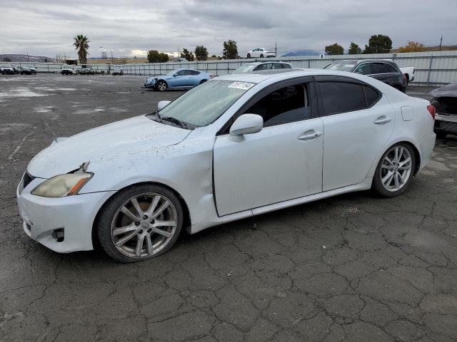 LEXUS IS 250 2007 white  gas JTHBK262375027857 photo #1