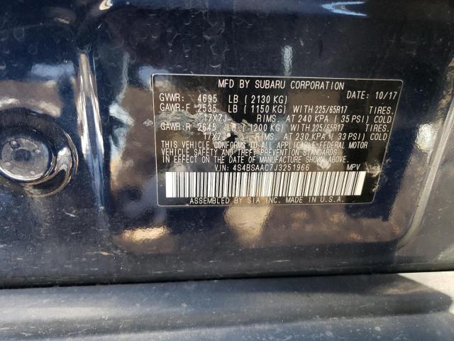 2018 SUBARU OUTBACK 2. - 4S4BSAAC7J3251966
