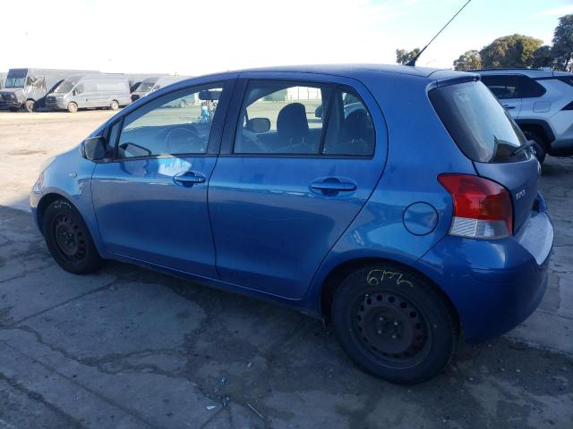 TOYOTA YARIS 2009 blue  gas JTDKT903995244678 photo #3