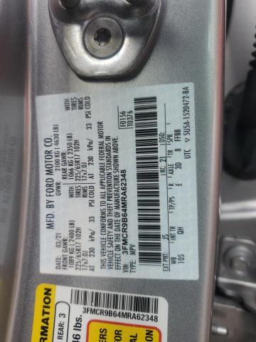 2021 FORD BRONCO SPO - 3FMCR9B64MRA62348