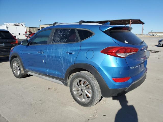 HYUNDAI TUCSON SEL 2018 blue  gas KM8J33A40JU601297 photo #3