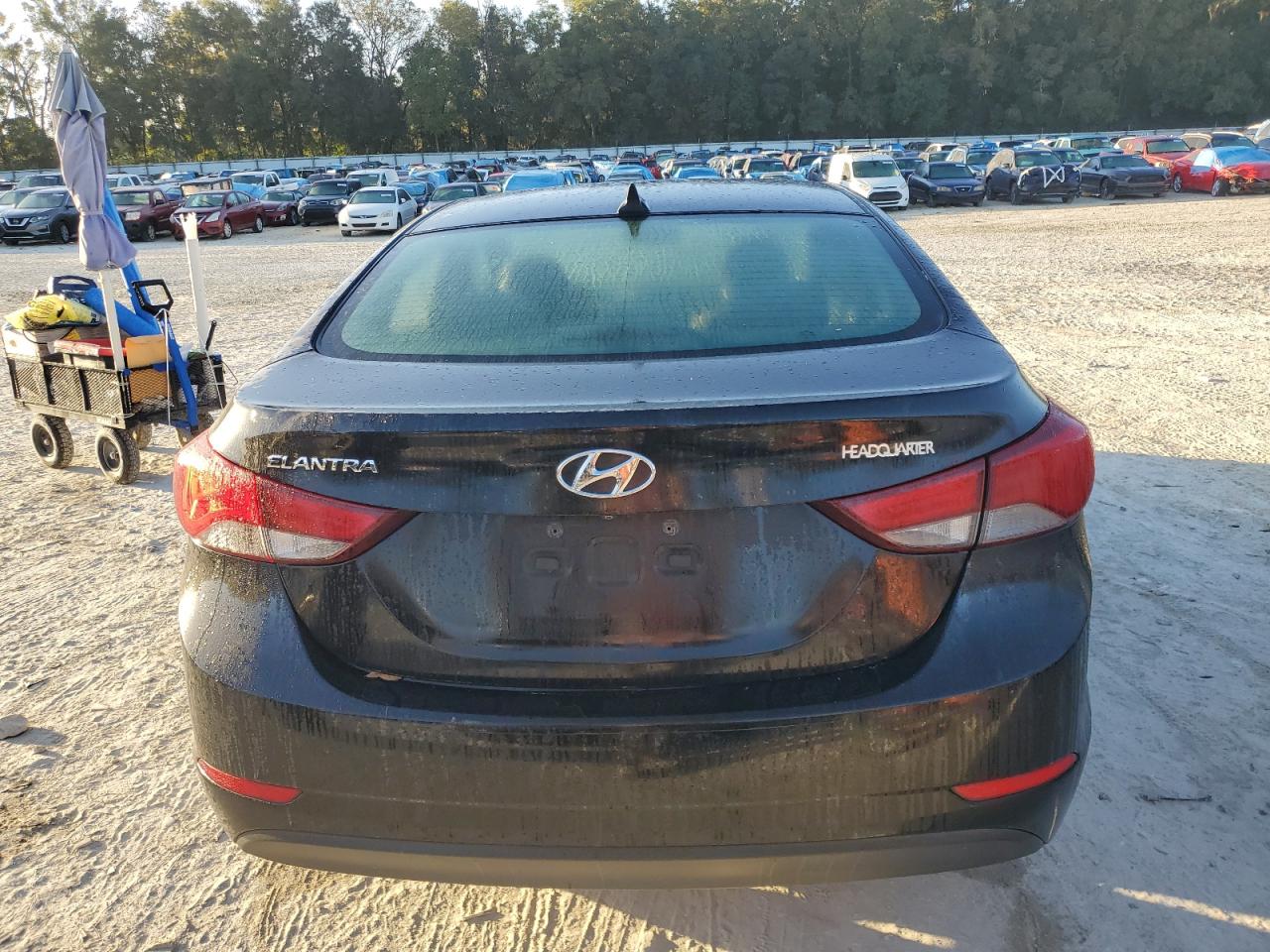 Lot #2954916157 2015 HYUNDAI ELANTRA SE