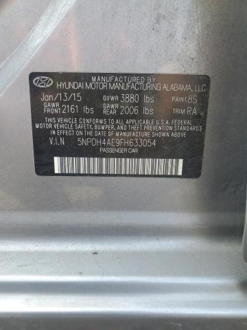 2015 HYUNDAI ELANTRA SE - 5NPDH4AE9FH633054