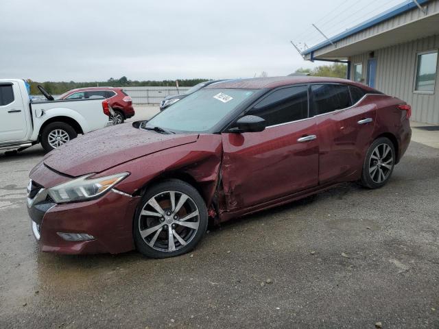 NISSAN MAXIMA 3.5 2017 burgundy  gas 1N4AA6AP9HC363669 photo #1