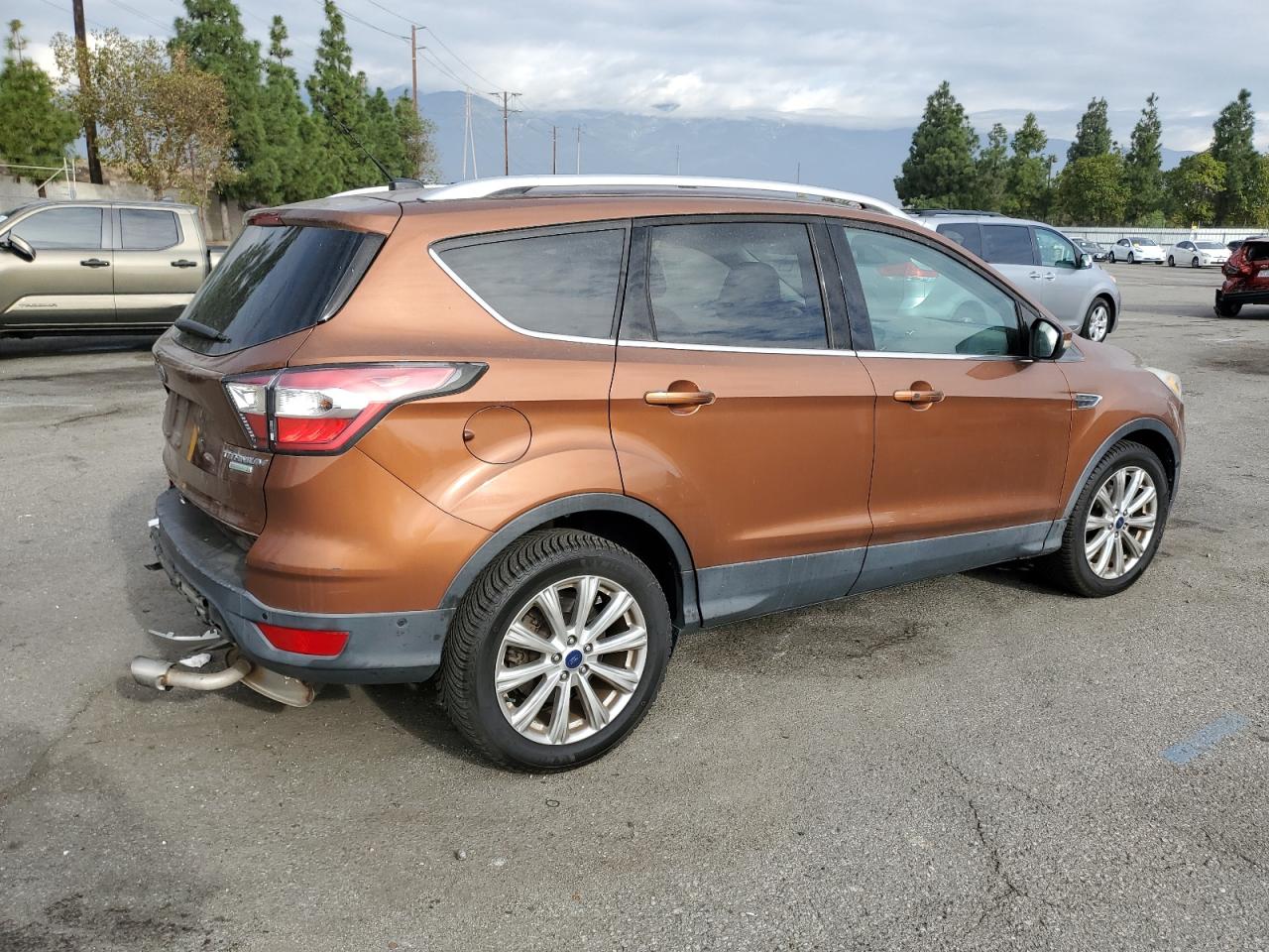 Lot #3030706094 2017 FORD ESCAPE TIT