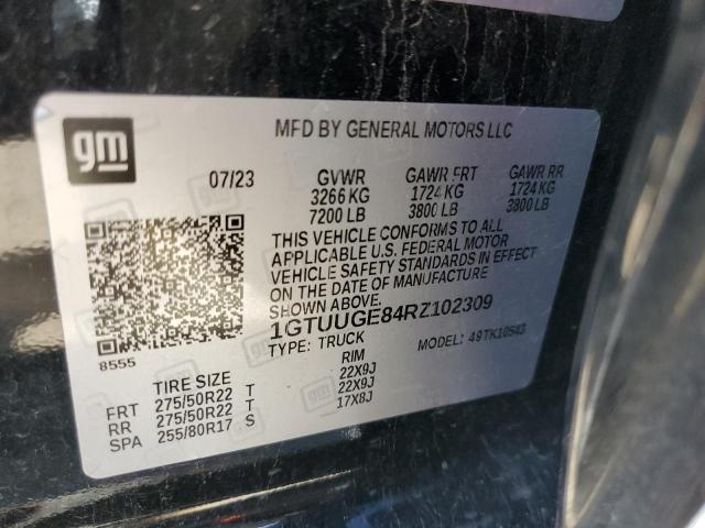 VIN 1GTUUGE84RZ102309 2024 GMC Sierra, K1500 Denali no.12