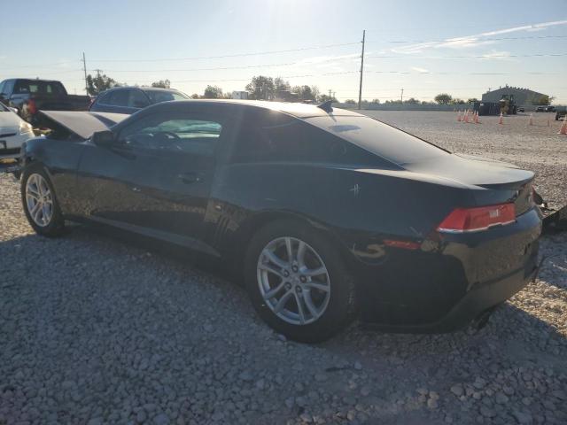 CHEVROLET CAMARO LS 2015 black coupe gas 2G1FB1E31F9155788 photo #3