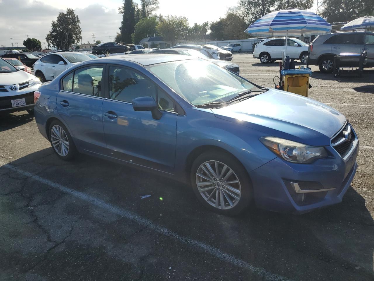 Lot #3022758468 2015 SUBARU IMPREZA PR