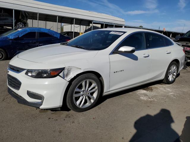 CHEVROLET MALIBU LT 2017 white  gas 1G1ZE5ST9HF209302 photo #1