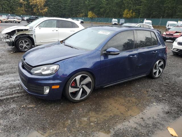 VOLKSWAGEN GTI 2012 blue  gas WVWHD7AJ6CW149246 photo #1