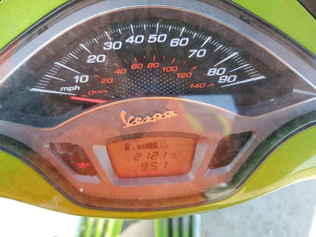 2019 VESPA SCOOTER ZAPM818G9K5800561